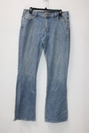 Old Navy Women's Classic Rise Boot Cut Stretch Jeans Blue 10R Pre-Owned