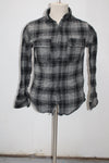 Dravus Men's  Flannel Shirt Gray S Pre-Owned