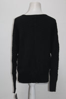 Alfani Petite Mitered Ribbed Dolman-Sleeve sweater Modern Metal PM