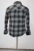 Dravus Men's  Flannel Shirt Gray S Pre-Owned