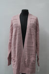 Style & Co. Women's Knit Open Front Cardigan Hibiscus 2XL