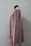 Style & Co. Women's Knit Open Front Cardigan Hibiscus 2XL