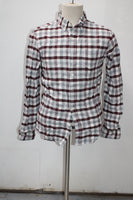 Old Navy Men's  Flannel Shirt Gray S Pre-Owned