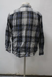 Faded Glory Men's  Flannel Shirt Gray M(38-40) Pre-Owned