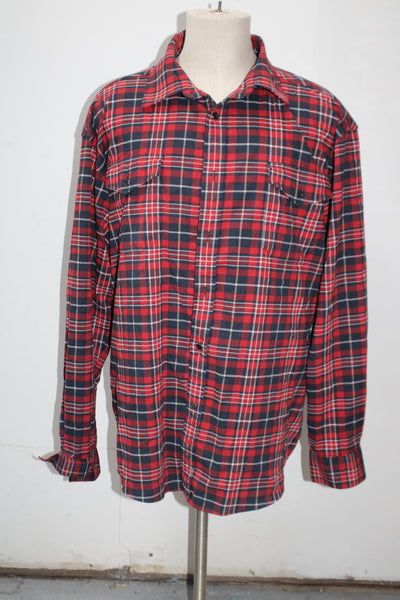 MK Men's  Flannel Shirt Red XL Pre-Owned