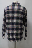 Colours Men's  Flannel Shirt Blue XL Pre-Owned