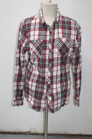 Bila Bong Men's  Flannel Shirt Red L Pre-Owned