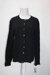 Karen Scott Petite Cardigan in Deep Black PXL