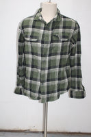 Old Navy Men's  Flannel Shirt Green M Pre-Owned