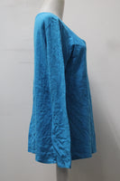 JCP Women's Top Blue L Pre-Owned