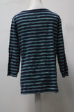 Croft & Barrow Women's Top Blue M Pre-Owned