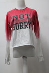 No Boundaries Women's Top Red S Pre-Owned