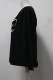 St Johns Bay Women's Top Black L Pre-Owned