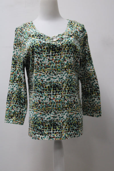 Rafaella Women's Top Multi Color L Pre-Owned