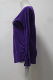 Hanes Women's Top Purple XL Pre-Owned