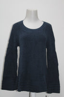 Style & Co. Women's Crew Neck Pullover Sweater, Sapphire Marl, Small