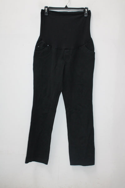 Liz Claiborne Women's Maternity Jeans Black 4 Pre-Owned