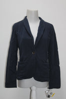 Style & Co. Women's Open-Front Terry Blazer Industrial Blue PM