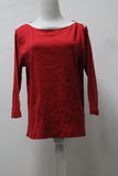 Jason Maxwell Women's Top Red M Pre-Owned