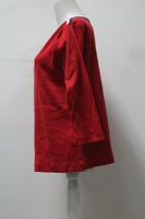 Jason Maxwell Women's Top Red M Pre-Owned