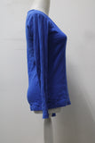 JCP Women's Top Blue S Pre-Owned