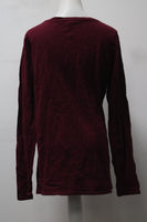 JCP Women's Top Red L Pre-Owned