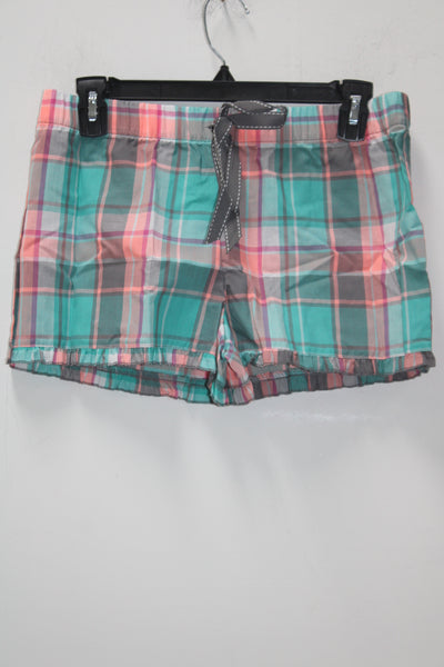 Jenni Plaid Boxer Pajama Shorts Plaid S