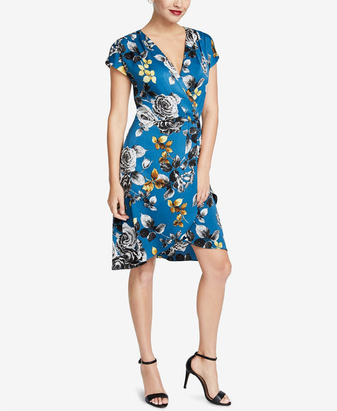 RACHEL RACHEL ROY Womens Pierce Short Sleeve Dress BLUE 2