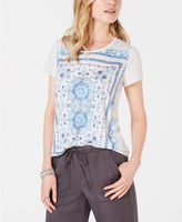 Style Co Printed T-Shirt Tile Oasis L