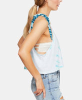 Free People Koa Cotton Tie-Strap Tank Top L