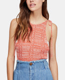 Free People Bombshell Open-Knit Tank Top