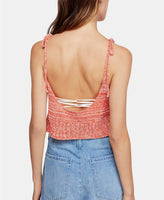 Free People Bombshell Open-Knit Tank Top