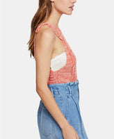 Free People Bombshell Open-Knit Tank Top