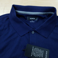 Alfani Mens Regular-Fit Solid Long-S Navy Blue XL