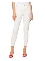 Sanctuary Social Standard Women High-Rise Stripe Skinny Pants Ivory Cream 31