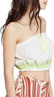 Free People Women's No More Tiers Tube Top Natural M