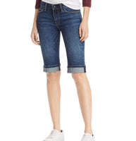 Hudson Jeans Women's Amelia Cuffed Bermuda Short, Vision, 24