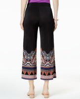 Inc International Concepts - Printed Cropped Soft Pants Black PXS