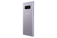 Samsung Galaxy Note8 Clear Protective Cover , Orchid Gray