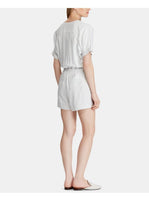 LAUREN RALPH LAUREN YVANIE-ROMPER, WHITE, 10