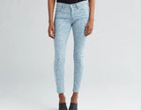 HUDSON Jeans Nico Mid-Rise Ankle Skinny Jeans in Vapor Vapor 32