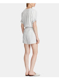 Ralph Lauren WOMEN'S YVANIE-ROMPER WHITE 12