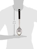 Perforated Basting Spoon with Stop Hook and Bakelite Handle, 13-Inch