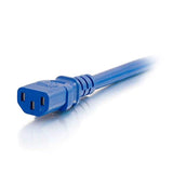 C2G/Cables to Go 17516 C13-C14 Power Extension 18awg 10ft Blue