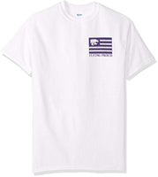 NCAA Kansas State Wildcats Flying Proud Short sleeve, Medium, White