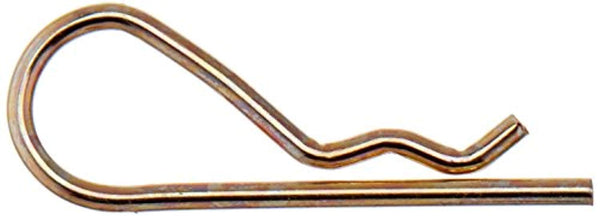 Campbell B3899832 Hitch Pin Clip, 3/32, Y/C, 10/Bag