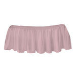 bkb Solid Ruffled Crib Skirt