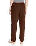 Alfred Dunner Women's Petite Average Pant, Brown, 8P