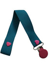 Pretty Paci Teal Pacifier Clip