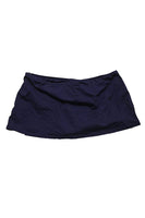 Anne Cole Navy Sarong Swim Skirt L